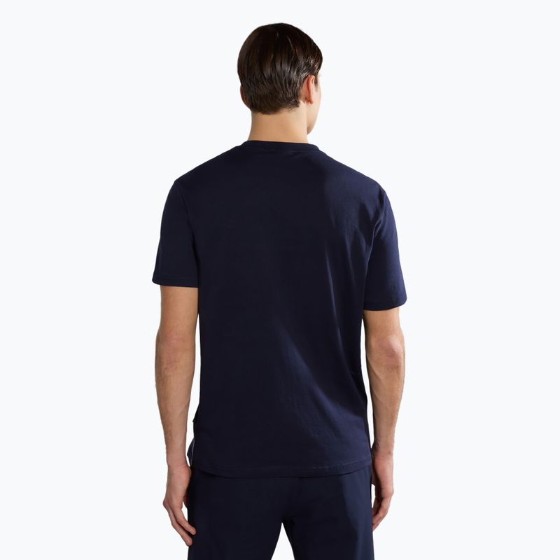 Tricou pentru bărbați Napapijri S-Aylmer blu marine 3