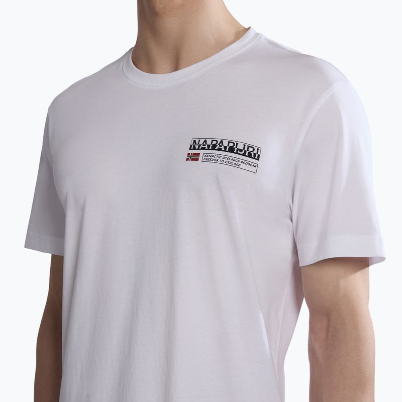 Tricou pentru bărbați Napapijri S-Kasba brightwhite 4