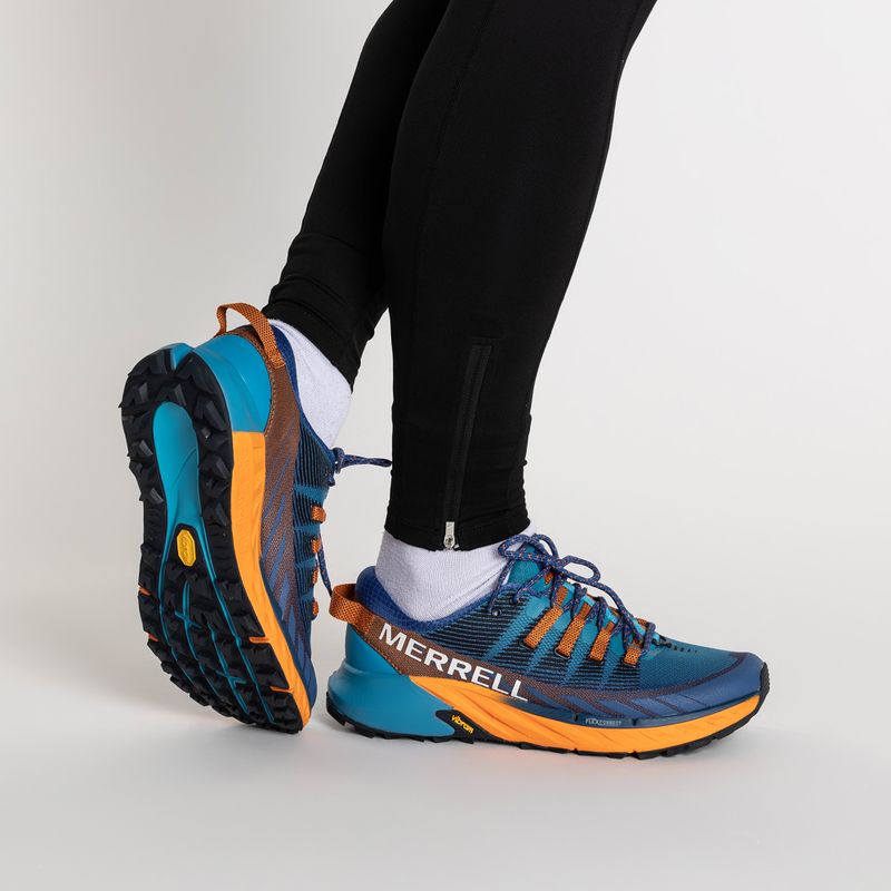 Merrell Agility Peak 4 albastru bărbați pantofi de alergare J135111 3