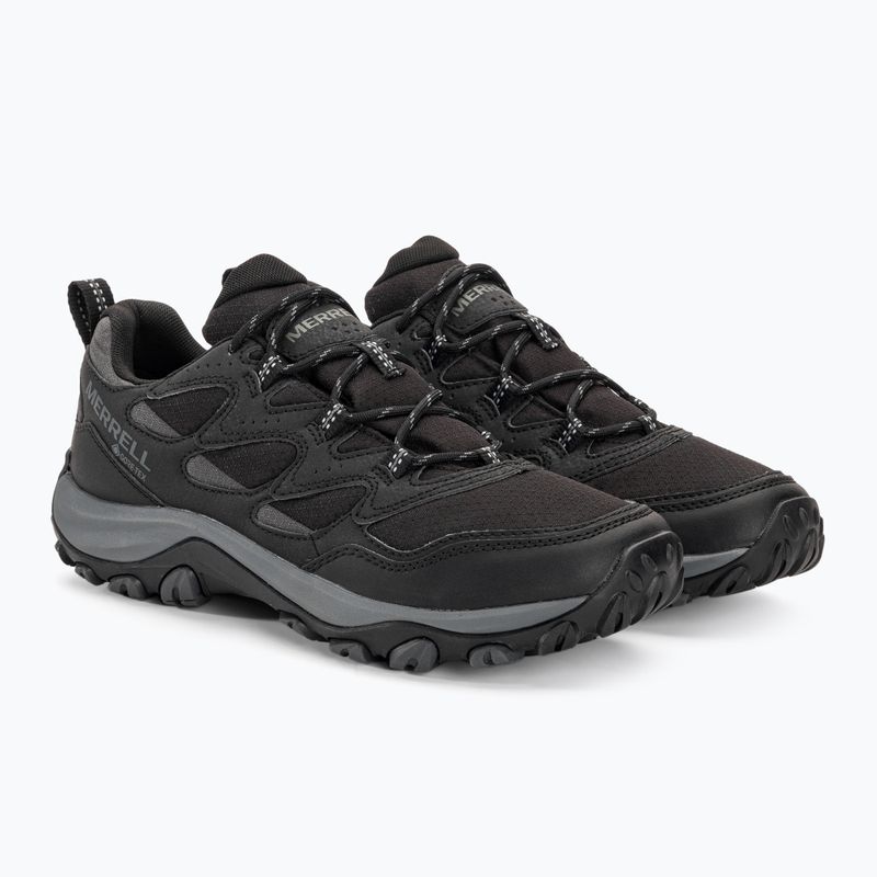 Încălțăminte de turism pentru bărbați Merrell West Rim Sport GTX black 4