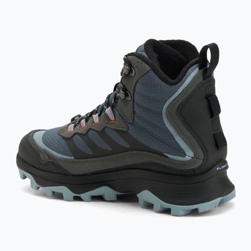 Încălțăminte de drumeție pentru bărbați Merrell Moab Speed 2 Thermo Mid Wp dark grey 3