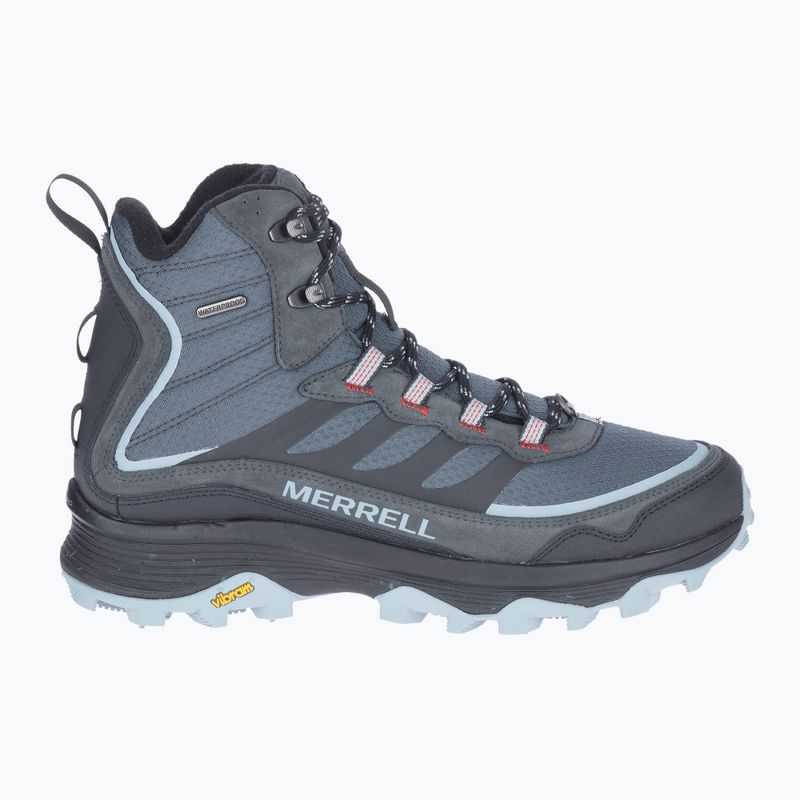 Încălțăminte de drumeție pentru bărbați Merrell Moab Speed 2 Thermo Mid Wp dark grey 9