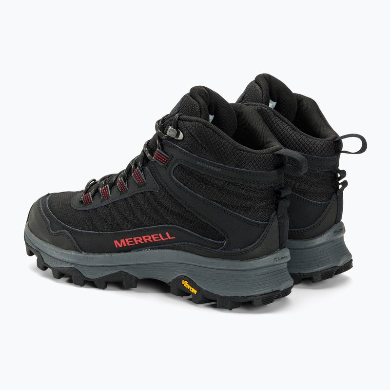 Încălțăminte de turism pentru bărbațiMerrell Moab Speed Thermo Spike Mid WP black 3