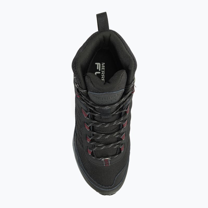 Încălțăminte de turism pentru bărbațiMerrell Moab Speed Thermo Spike Mid WP black 6