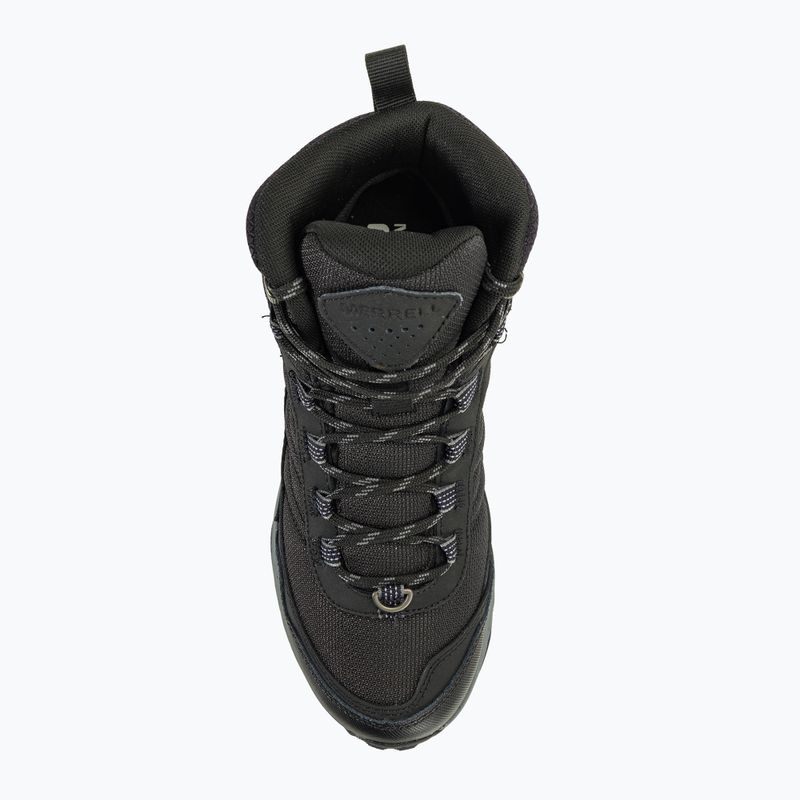 Încălțăminte de turism pentru femei Merrell Moab Speed Thermo Spike Mid WP black 6