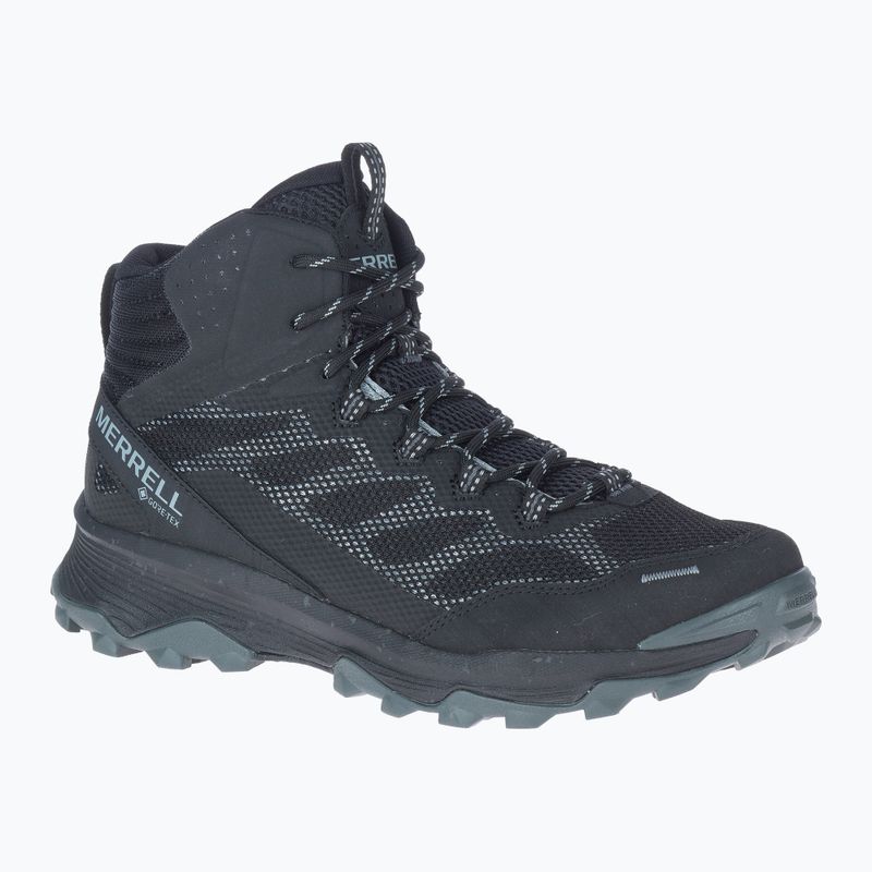 Încălțăminte de trekking pentru bărbați Merrell Speed Strike Mid GTX black
