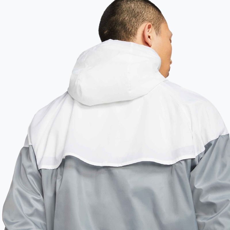 Geacă pentru bărbați  Nike Sportswear Windrunner smoke grey/white/smoke grey/black 6