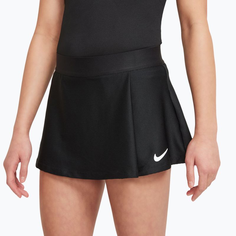 Fustă de tenis pentru fete Nike Court Dri-Fit Victory black/white 4