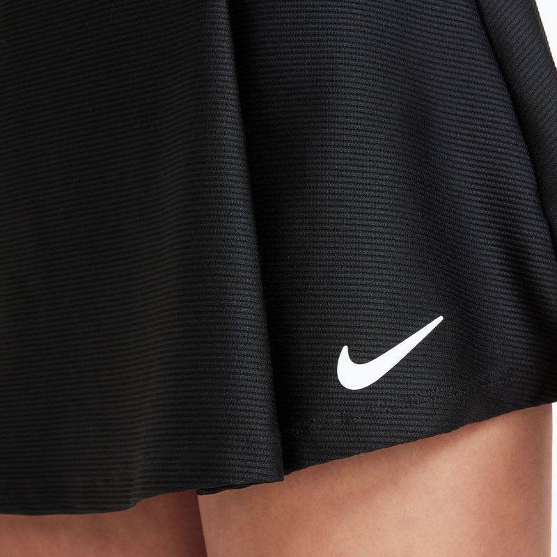 Fustă de tenis pentru fete Nike Court Dri-Fit Victory black/white 5