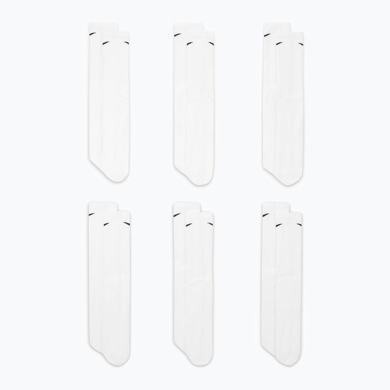 Șosete Nike Everyday Cushioned 6 perechi white/black 4
