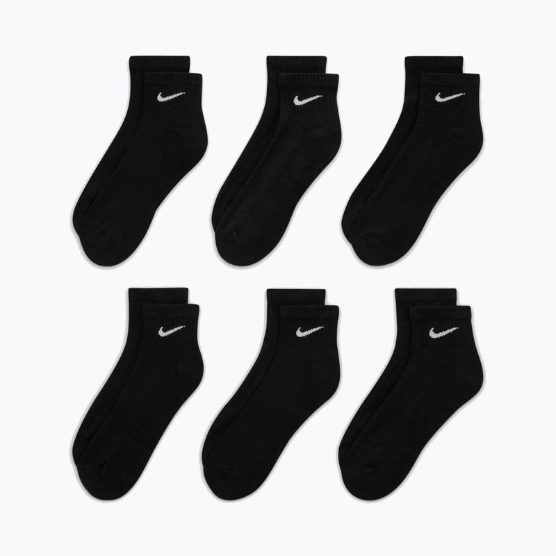 Șosete Nike Everyday Cushioned 6 perechi black/white 3
