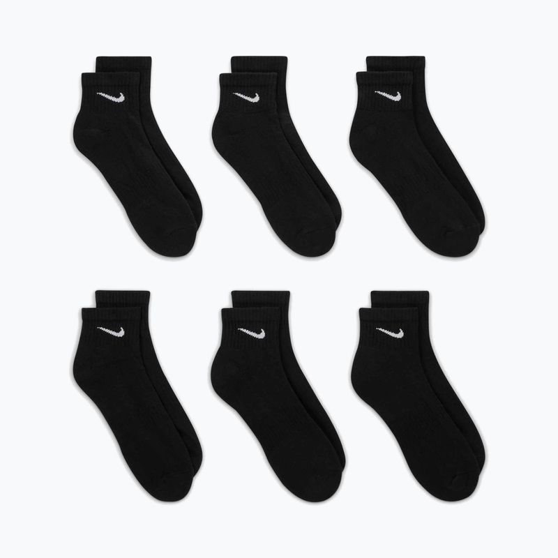 Șosete Nike Everyday Cushioned 6 perechi black/white 4