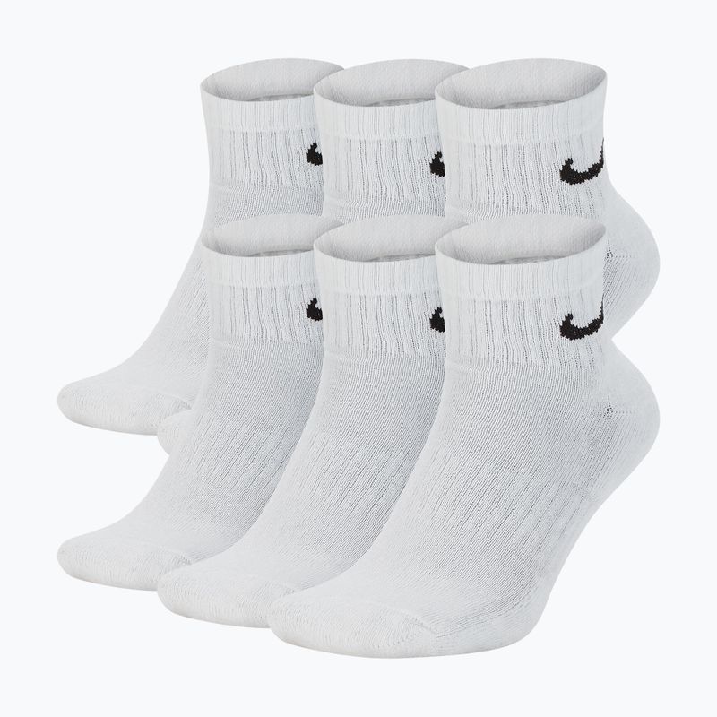 Șosete Nike Everyday Cushioned 6 perechi white/black