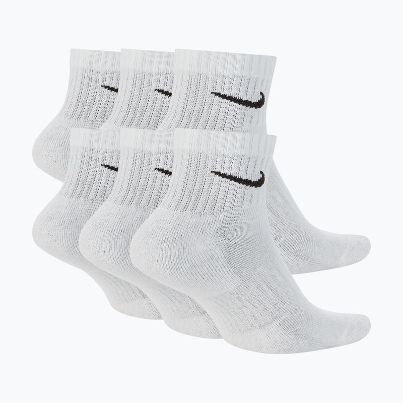 Șosete Nike Everyday Cushioned 6 perechi white/black 2
