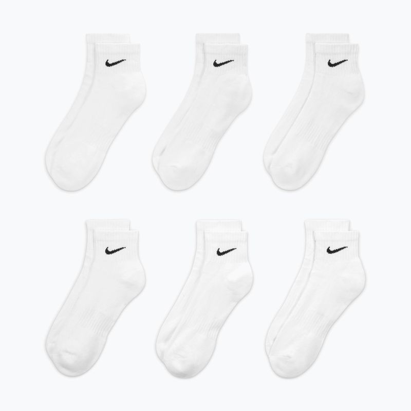 Șosete Nike Everyday Cushioned 6 perechi white/black 3