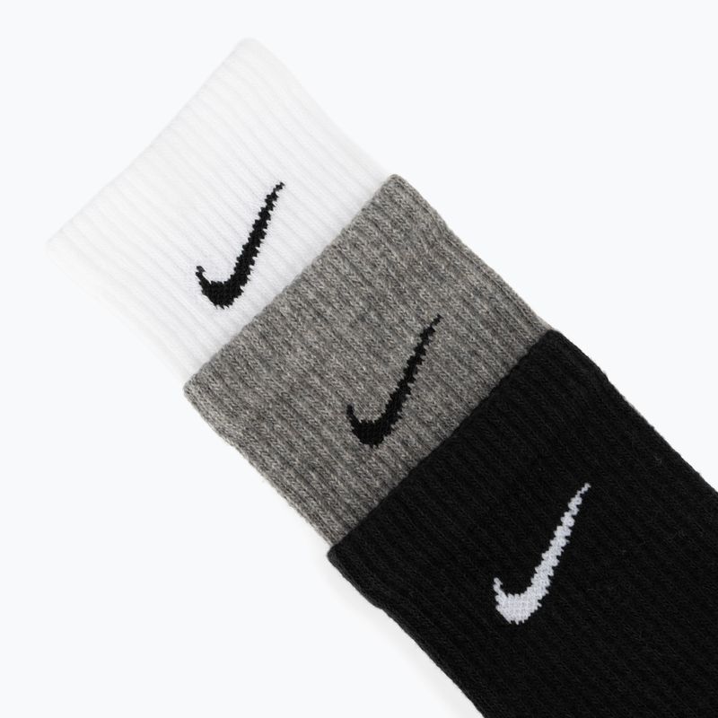 Șosete Nike Everyday Plus Cushioned 3 perechi multi-color/white/grey/black 6