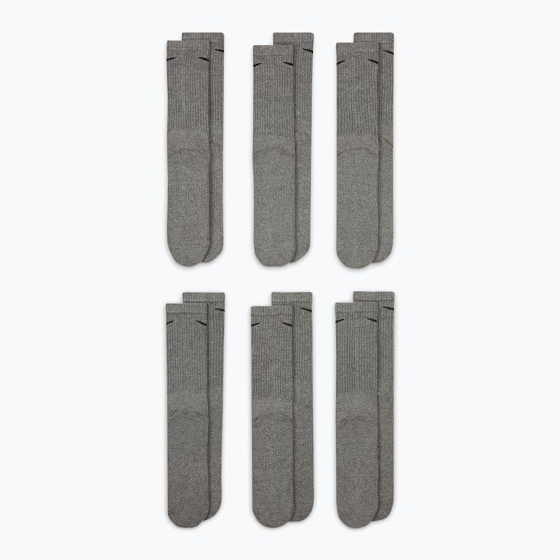 Șosete Nike Everyday Cushioned 6 perechi carbon heather/black 2