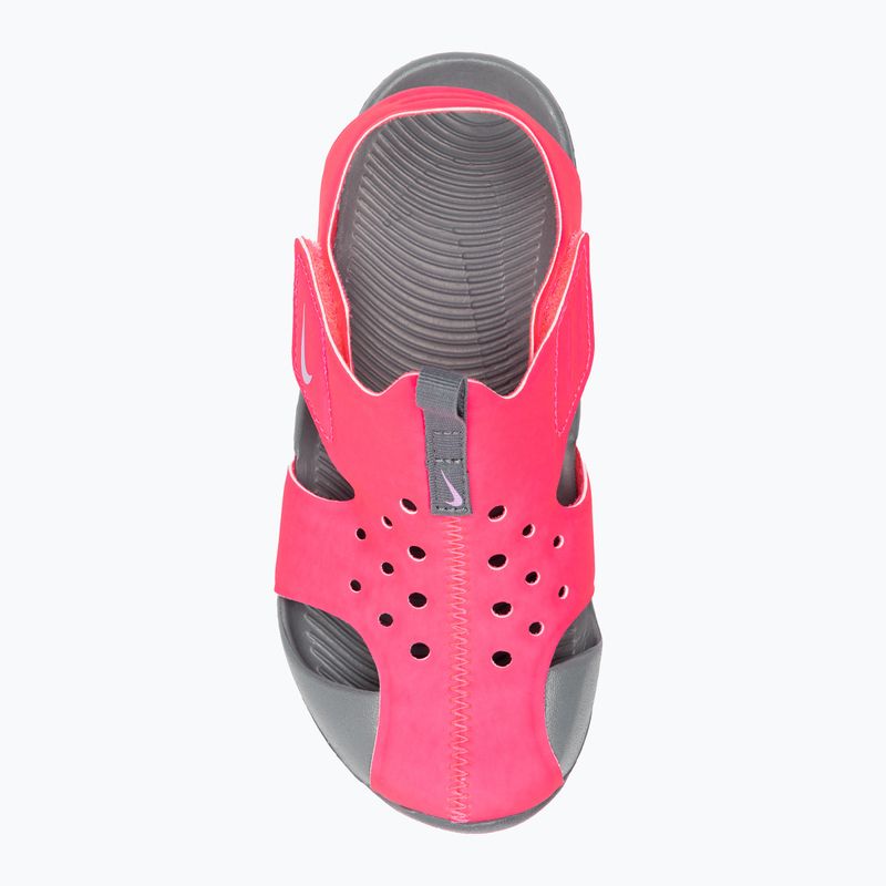 Sandale pentru copii  Nike Sunray Protect 2 hyper pink/smoke grey/fuchsia glow 5