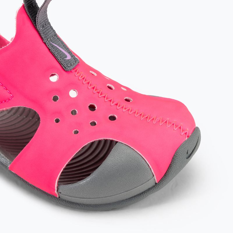 Sandale pentru copii Nike Sunray Protect 2 hyper pink/smoke grey/fuchsia glow 7