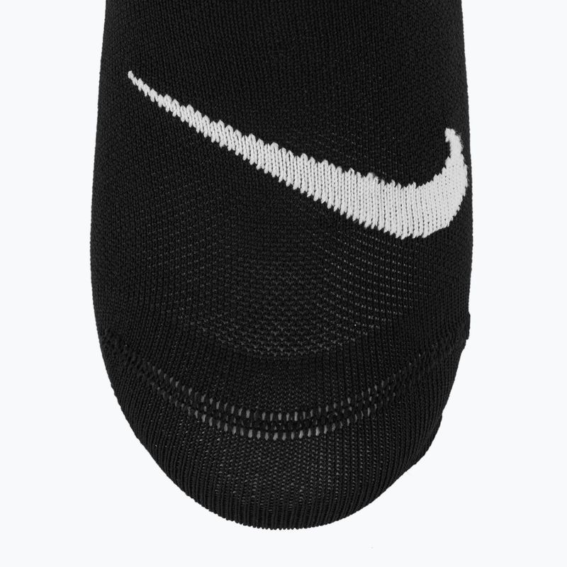 Șosete pentru femei Nike Everyday Plus Lightweight Footie 3 perechi black/white 3