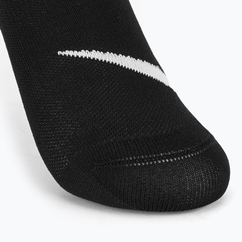 Șosete pentru femei Nike Everyday Plus Lightweight Footie 3 perechi black/white 4