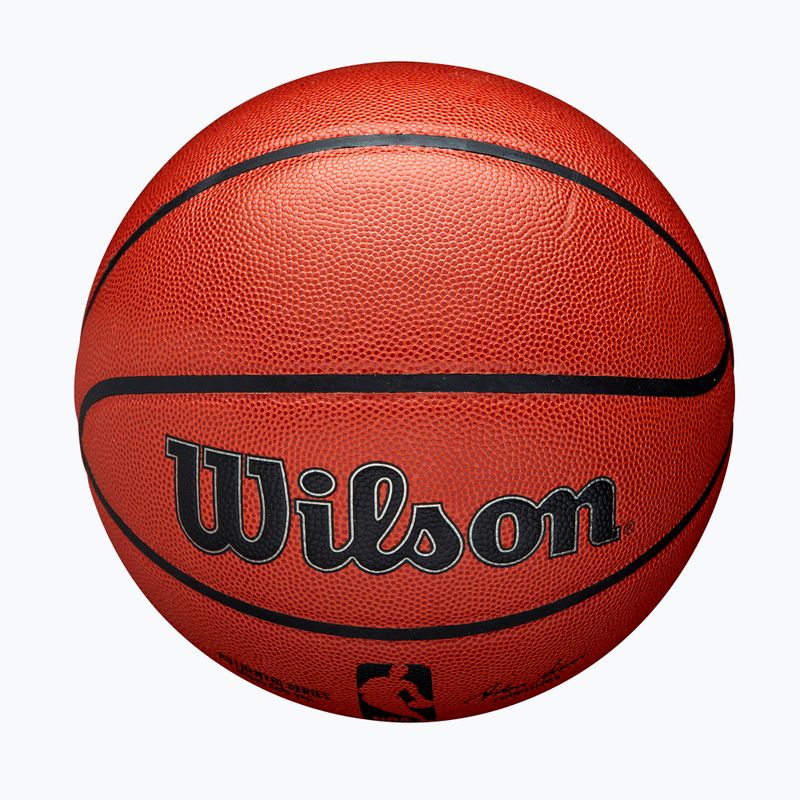 Minge de baschet Wilson NBA Authentic Indoor orange mărime 7 5