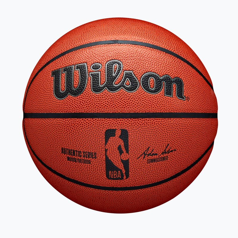Minge de baschet Wilson NBA Authentic Indoor Outdoor orange mărime 5
