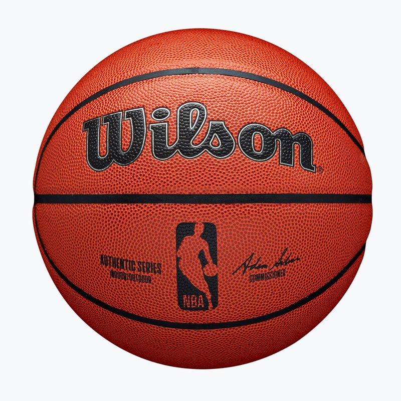 Minge de baschet Wilson NBA Authentic Indoor Outdoor orange mărime 6