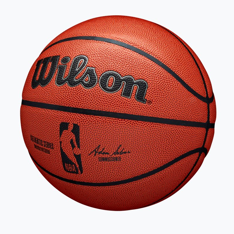 Minge de baschet Wilson NBA Authentic Indoor Outdoor orange mărime 6 3