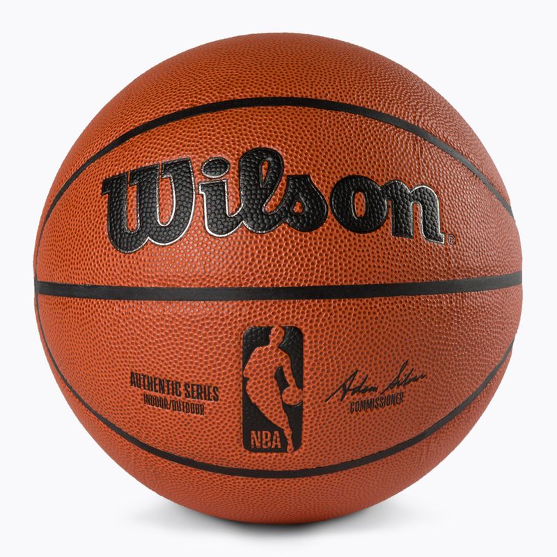 Wilson NBA NBA Authentic Indoor Outdoor Baschet maro WTB7200XB07