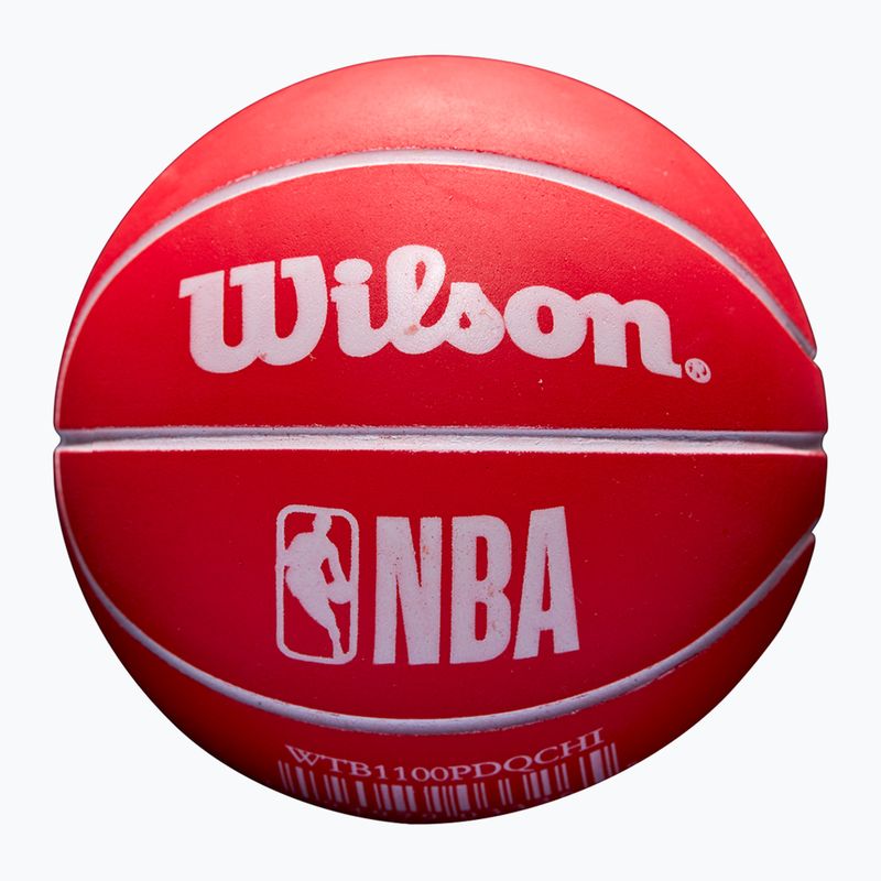 Minge Super Mini Wilson NBA Dribbler Chicago Bulls red 2
