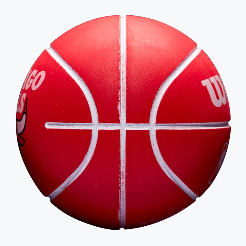 Minge Super Mini Wilson NBA Dribbler Chicago Bulls red 3