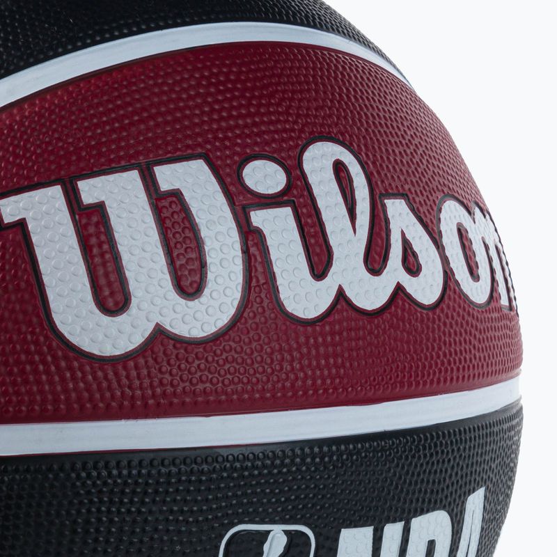 Wilson NBA Team Tribute Miami Heat baschet maroon WTB1300XBMIA 3