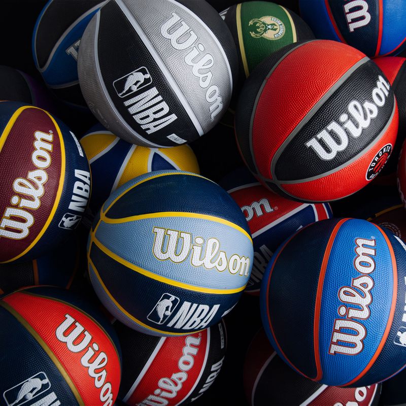 Wilson NBA Team Tribute San Antonio Spurs baschet de culoare gri WTB1300XBSAN 4