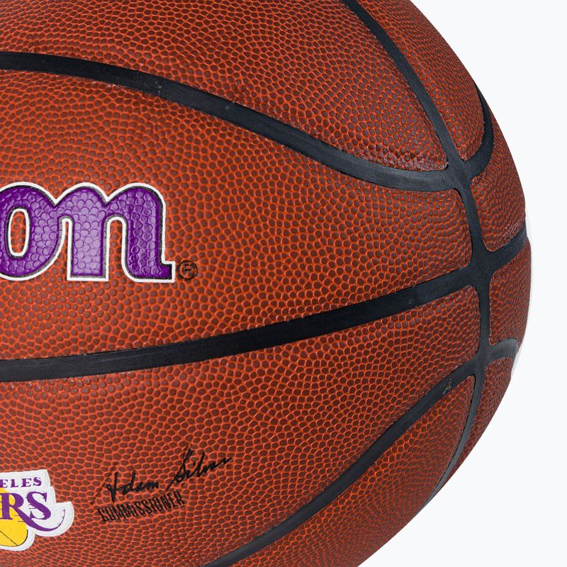 Wilson NBA NBA Team Alliance Los Angeles Lakers baschet maro WTB3100XBLAL 3