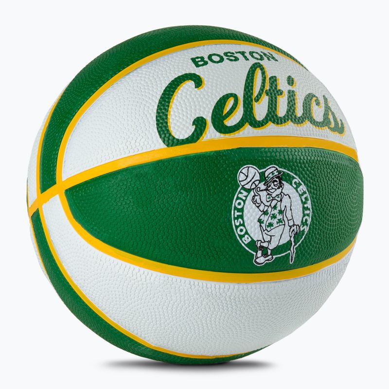 Mini baschet Wilson NBA Team Retro Mini Boston Celtics verde WTB3200XBBOS 2