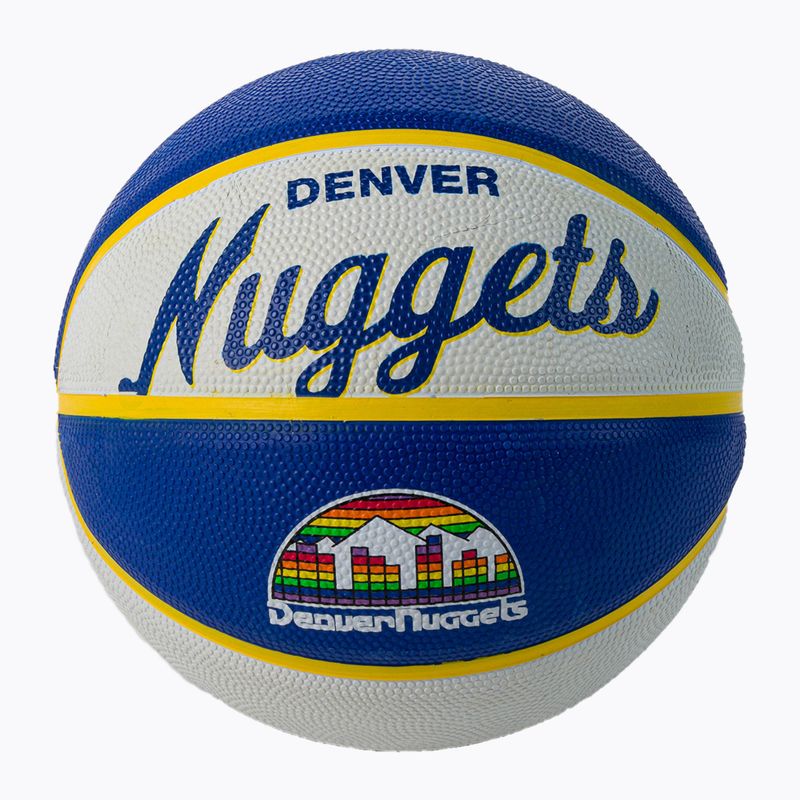 Wilson NBA NBA Team Retro Mini Denver Nuggets baschet albastru WTB3200XBDEN