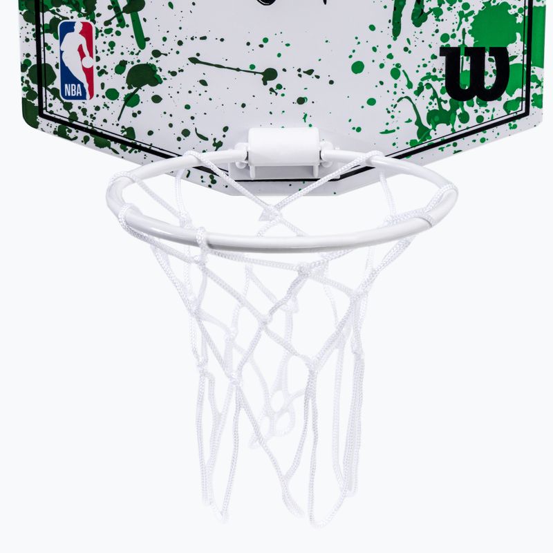 Wilson NBA Boston Celtics Mini Hoop Verde WTBA1302BOS 2