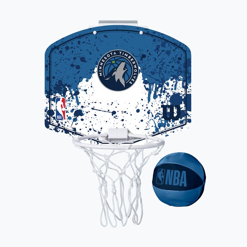 Set de mini-baschet Wilson NBA Team Mini Hoop Minnesota Timberwolves