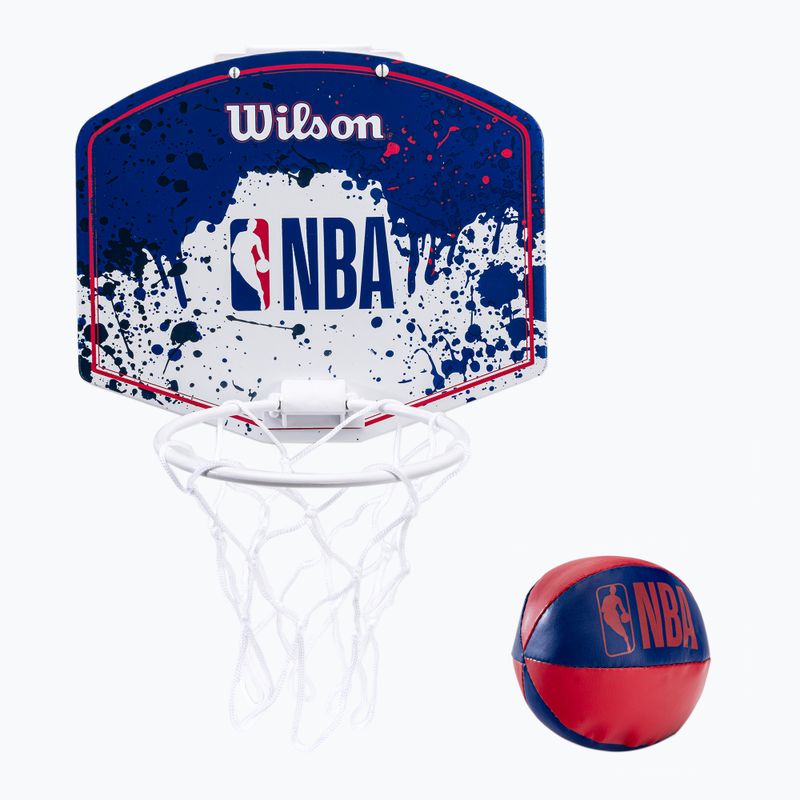 Wilson NBA NBA RWB Mini Hoop albastru WTBA1302NBARD