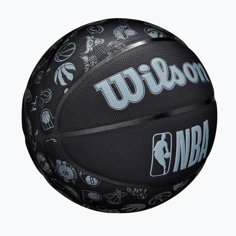 Minge de baschet Wilson NBA All Team black mărime 6 5