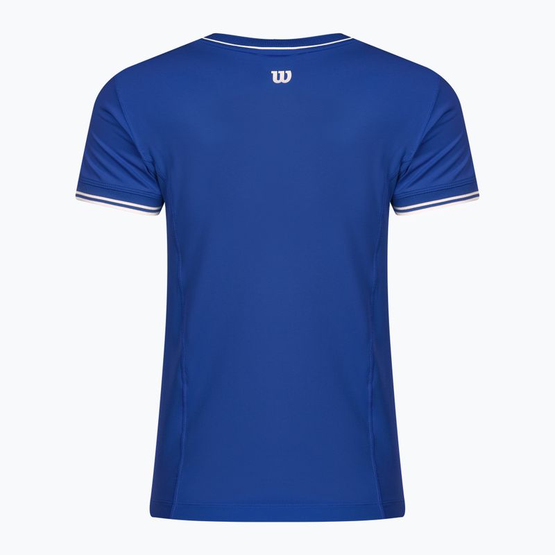 Tricou pentru femei Wilson Team Seamless royal blue 2