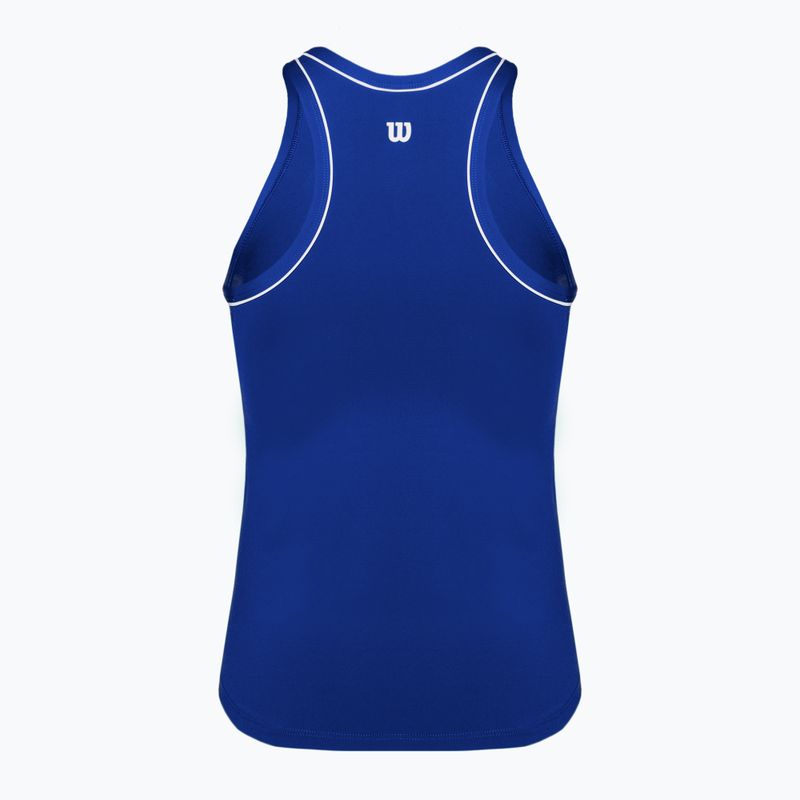 Tricou pentru femei Wilson Team Tank royal blue 2
