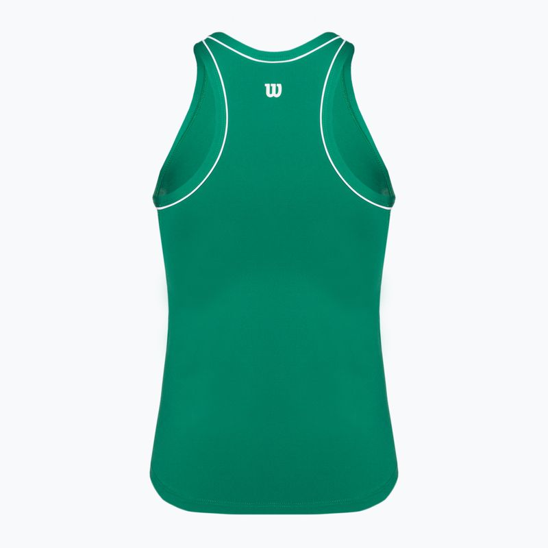 Tricou pentru femei Wilson Team Tank courtside green 2