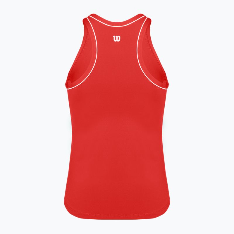 Tricou pentru femei Wilson Team Tank infrared 2