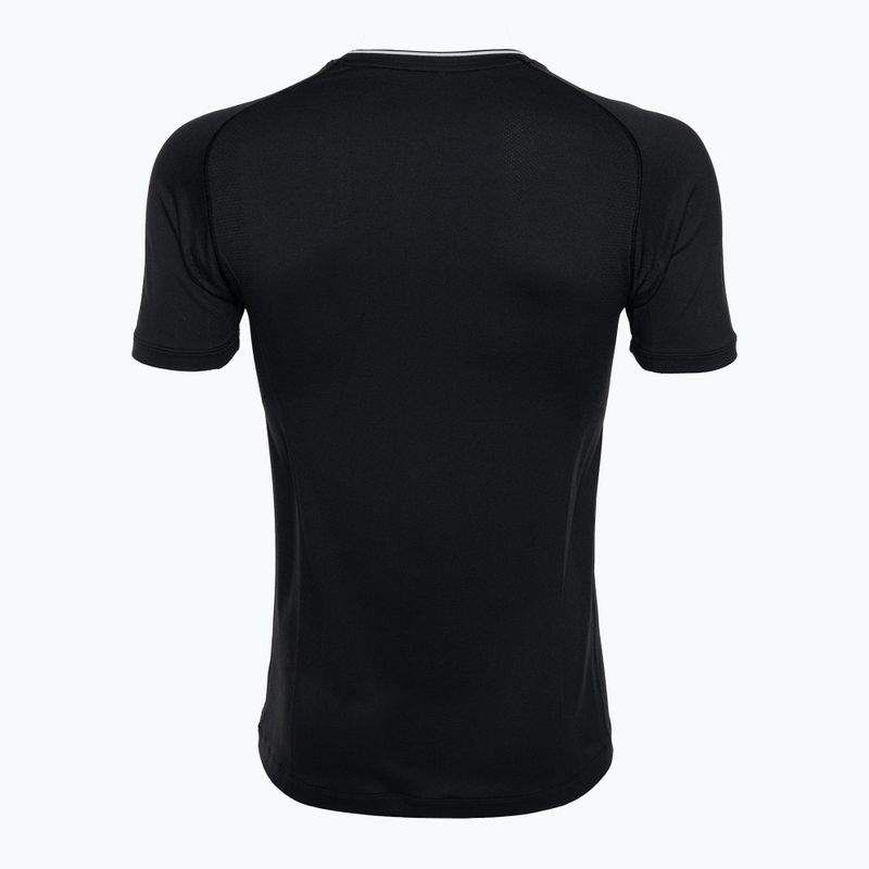 Tricou pentru bărbați Wilson Team Seamless Crew black 2