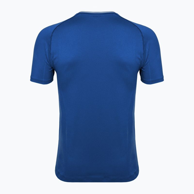 Tricou pentru bărbați Wilson Team Seamless Crew royal blue 2