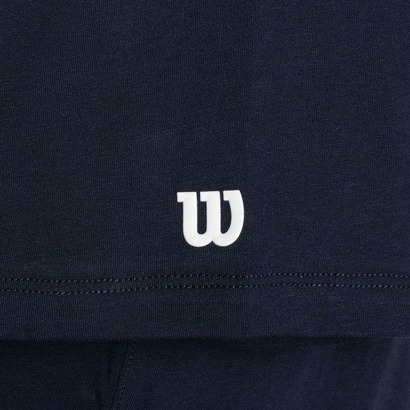 Tricou de tenis pentru bărbați Wilson Team Graphic classic navy 3