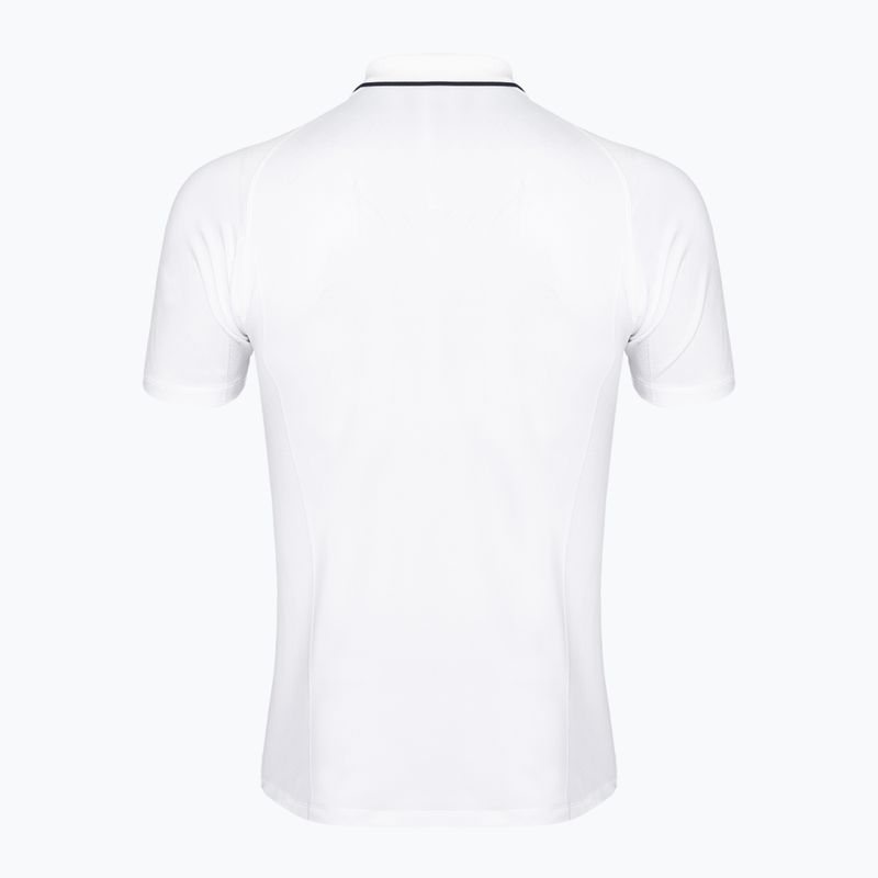 Tricou pentru bărbați Wilson Team Seamless Polo 2.0 bright white 2