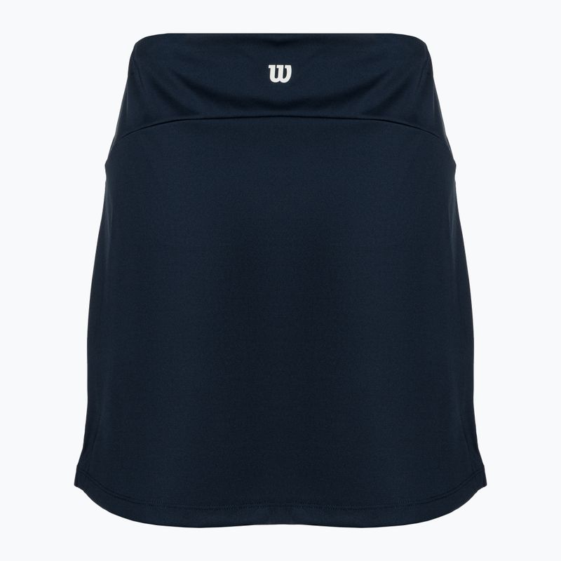 Fusta pentru femei Wilson Team Flat Front classic navy 2